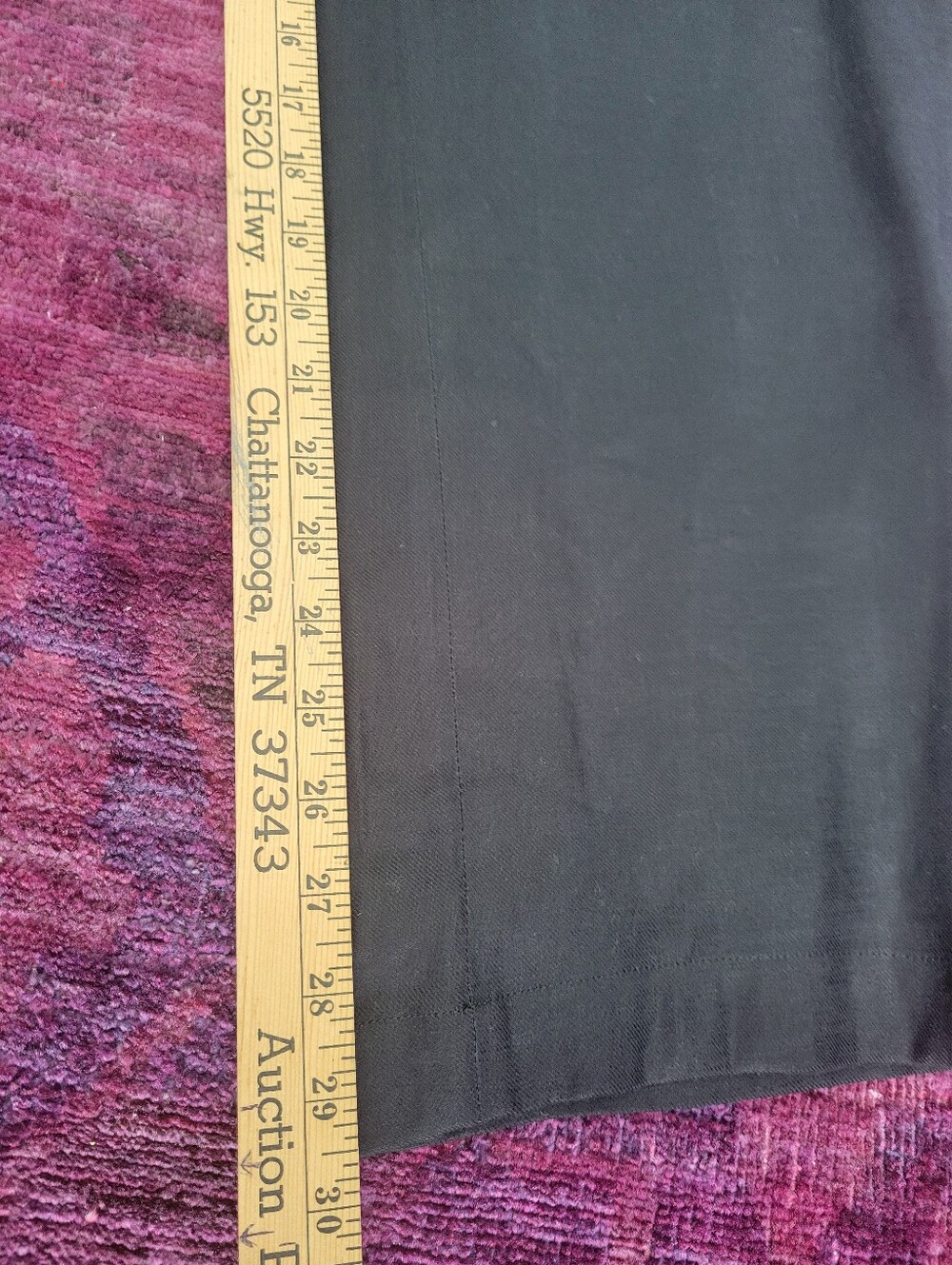 new Elie Tahari 100% Linen Wide-Leg Pants Black Women's Trousers Lined w/Pockets - Picture 13 of 13